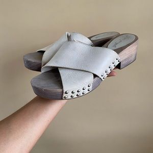 Free People Clog Sandals